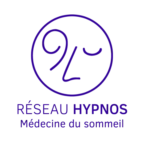 Logo de l'association Réseau Hypnos, regroupement des médecins spécialistes des pathologies du sommeil en Ile-de-France